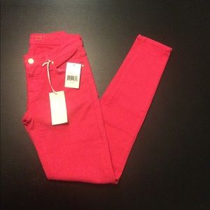 BRAND NEW KATE SPADE BROOME STREET JEANS 22 PINK XXS PETITE